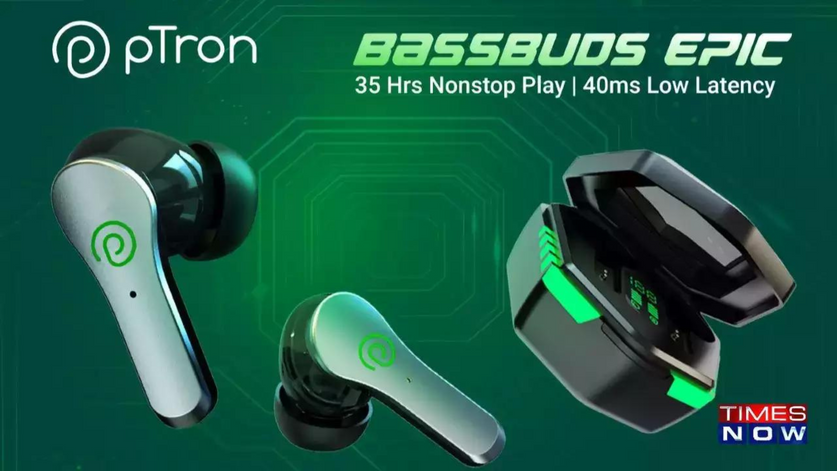pTron launches Bassbuds Epic Gaming TWS earbuds