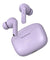 pTron Bassbuds Air In-Ear TWS Earbuds with 13mm Driver for Immersive Sound, 32Hrs Playtime, Clear Calls, Bluetooth V5.1, Touch Control, TypeC Fast Charging, Voice Assist & IPX4 Water Resistant (Light Lilac)