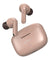 pTron Bassbuds Air In-Ear TWS Earbuds with 13mm Driver for Immersive Sound, 32Hrs Playtime, Clear Calls, Bluetooth V5.1, Touch Control, TypeC Fast Charging, Voice Assist & IPX4 Water Resistant (Brown)