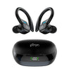 pTron Bassbuds Sports V4 Wireless in-Ear TWS Earbuds with Mic, TruTalk AI-ENC Stereo Calls, Game/Music Modes, 36Hrs Playtime, BT5.3, Type-C Fast Charging & IPX5 Water Resistant (Black)
