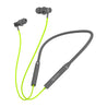pTron Tangentbeat in Ear Bluetooth 5.0 Wireless Headphones with HD Mic, Deep Bass, Clear Calls, Dual Device Pairing Wireless Neckband, Fast Charging, Voice Assistant & IPX4 Water Resistant (Green/Grey)