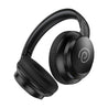 pTron Studio Evo 70hrs Playtime Wireless Over Ear Headphones with HD Mic, Low-Latency Game/Movie/Music Modes, Punchy Bass, BT5.3, Dual Device Pairing, Voice Assistant & Type-C Fast Charging (Black)