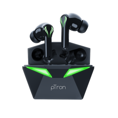 pTron Basspods Quest TWS Earbuds (Black)