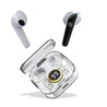 pTron Bassbuds Nyx in-Ear TWS Earbuds, Immersive Audio, Bluetooth 5.1 Wireless Headphones, HD Mic, 50ms Movie Mode, Digital Case, Type-C Fast Charging & IPX4 Water Resistant (Pearl White & Black)