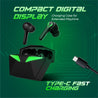 pTron Basspods Quest TWS Earbuds (Black)
