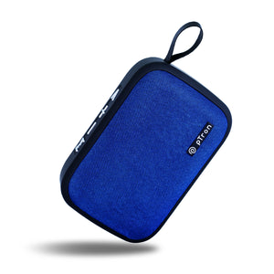 pTron Sonor Evo 5W Mini Bluetooth Speaker with 6Hrs Playtime, Immersive Sound, 40mm Driver, Bluetooth v5.1 with Strong Connectivity, Portable Design, Integrated Music & Call Control (Blue)