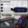 pTron Sonor Evo 5W Mini Bluetooth Speaker with 6Hrs Playtime, Immersive Sound, 40mm Driver, Bluetooth v5.1 with Strong Connectivity, Portable Design, Integrated Music & Call Control (Blue)