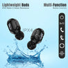 pTron Bassbuds Indie TWS Earbuds with Mic (Black)