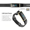 pTron Pulse Fitness Band with Heart Rate Monitor, 0.96” Color Touch Display, IP67 Waterproof, 5-7 Days Run-time, Pedometer, Sleep Monitor, Blood Pressure, Sedentary Remind (Gold & Black)