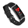 pTron Pulse Fitness Band with Heart Rate Monitor, 0.96” Color Touch Display, IP67 Waterproof, 5-7 Days Run-time, Pedometer, Sleep Monitor, Blood Pressure, Sedentary Remind (Silver & Black)