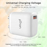pTron Volta FC11 QC3.0 18W USB Smart Charger, Compatible with VOOC Dash & WARP, BIS Certified, Auto-detect Technology, Made in India Fast Charging Power Adaptor Without Cable (White)