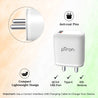 pTron Volta FC11 QC3.0 18W USB Smart Charger, Compatible with VOOC Dash & WARP, BIS Certified, Auto-detect Technology, Made in India Fast Charging Power Adaptor Without Cable (White)