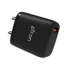 pTron Volta FC11 QC3.0 18W USB Smart Charger, Compatible with VOOC Dash & WARP, BIS Certified, Auto-detect Technology, Made in India Fast Charging Power Adaptor Without Cable (Black)