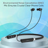 pTron InTunes Pro ENC (Environment Noise Cancellation) Bluetooth 5.2 Wireless Headphones, 24Hrs Playtime, Low Latency, Deep Bass, Crystal Clear Calls, IPX4 Water Resistant & Voice Assistance (Black)