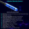 pTron Tangent Jade BT Neckband - Black & Blue