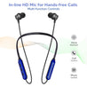 pTron Tangent Duo Bluetooth 5.2 Wireless in-Ear Earphones with Mic,Magnetic Earbuds (Black/Blue)