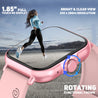 pTron Force X12N Bluetooth Calling Smartwatch, 1.85" Full Touch Display, Heart Rate Check, SpO2, Watch Faces, Voice Assistance, Inbuilt Games, 5 Days Battery & IP68 Waterproof (Pink)