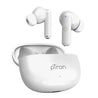 pTron Bassbuds Air In-Ear TWS Earbuds with 13mm Driver for Immersive Sound, 32Hrs Playtime, Clear Calls, Bluetooth V5.1, Touch Control, TypeC Fast Charging, Voice Assist & IPX4 Water Resistant (White)