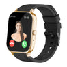 pTron Force X10S Smartwatch with Bluetooth Calling, 1.85" Full Touch Display, 600 NITS Brightness, HR, SpO2, Watch Faces, Voice Assistant, 5 days Battery Life & IP68 Waterproof (Gold)