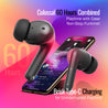pTron Zenbuds Evo X1 In-Ear TWS Earbuds with Quad Mic (Black)