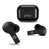 pTron Bassbuds Tango In-Ear TWS Earbuds, TruTalk AI-ENC Calls, Movie Mode, 40Hrs Playtime, Bluetooth 5.1 Headphone with HD Mics, Touch Control, IPX4 Water-Resistant & Type-C Fast Charging (Bold Black)