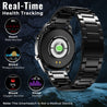 pTron Force X11P Full Metal Bluetooth Calling Smartwatch (Black)