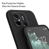 pTron Back Cover Case for Redmi 12C, Stylish Matt Finish, Shockproof Back Case, Perfect Cut-Outs & Perfect-Fit (Black)