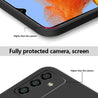 pTron Back Cover Case for Samsung Galaxy M14 5G, Stylish Matt Finish, Shockproof Back Case, Perfect Cut-Outs & Perfect-Fit (Black)