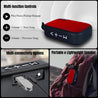 pTron Musicbot Lite 5W Mini Bluetooth Speaker with 6Hrs Playtime, Immersive Sound, 40mm Driver, Bluetooth 5.1 with Strong Connectivity, Portable Design, Integrated Music & Call Control (Burgundy)