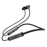 pTron InTunes Ultima in-Ear Wireless Earphones with Mic, 18 Hrs Music with Mega Bass, Bluetooth 5.0 Neckband, Lightweight, Voice Assistant, Type-C Fast Charging, IPX4 Water Resistant (Black & Grey)