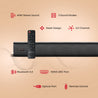 pTron Jazz 2.0 Channel Soundbar for TV, Multi-Connectivity BT5.3/HDMI ARC/Opt-in/Aux/USB, 40W Immersive Stereo Sound, 3 Equalizer Modes Movie/Music/News & Remote Control (Black)