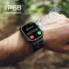 pTron Reflect Pro Plus Smartwatch, Bluetooth Calling, 2.01" Full Touch Display, Full Metal Body, 600 NITS, Digital Crown,100+ Watch Faces,HR,SpO2,Voice Assist, 5 Days Battery Life (Black)