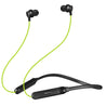 pTron Bassstring Bluetooth 5.2 Wireless in-Ear Earphones with Mic,Magnetic Earbuds (Green/Black)