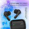 pTron BudSENS 1 ANC Earbuds with Quad Mic TruTalk ENC Calls (Black)