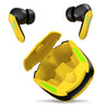 pTron Bassbuds B91 TWS Earbuds with 38ms Gaming Low Latency, AI-ENC Stereo Calls, 40Hrs Playtime, Dual HD Mic, In-Ear Bluetooth 5.3 Headphones, Fast Type-C Charging & IPX5 (Yellow)