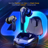 pTron Bassbuds B91 TWS Earbuds with 38ms Gaming Low Latency, AI-ENC Stereo Calls, 40Hrs Playtime, Dual HD Mic, In-Ear Bluetooth 5.3 Headphones, Fast Type-C Charging & IPX5 (Blue)