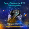 pTron Bassbuds B91 TWS Earbuds with 38ms Gaming Low Latency, AI-ENC Stereo Calls, 40Hrs Playtime, Dual HD Mic, In-Ear Bluetooth 5.3 Headphones, Fast Type-C Charging & IPX5 (Black)