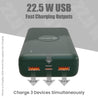 pTron Dynamo Classic 20000mAh 22.5W Power Bank (Green)