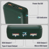 pTron Dynamo Classic 20000mAh 22.5W Power Bank (Green)