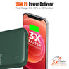pTron Dynamo 10000mAh 22.5W Power Bank (Green)