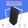 pTron Dynamo Elite 10000mAh 22.5W Power Bank Supports VOOC/Wrap/Dash USB Charging, 20W PD Fast Charging, 3 Output Ports, 2 Input Ports & Multiple Layers of Protection (Black)