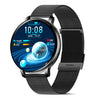 pTron Reflect Flash Smartwatch, Bluetooth Calling, 1.32" Full Touch Display, 600 NITS, Full Metal Body, 100+ Watch Faces, Heart Rate, SpO2, Sports Mode & 5 Days Battery Life & IP68 Waterproof (Black)