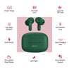 pTron  Zenbuds X1 Quad Mic TWS Earbuds, TruTalk ENC Calls (Green)