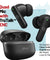 pTron  Zenbuds X1 Quad Mic TWS Earbuds, TruTalk ENC Calls (Black)
