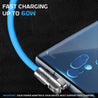 pTron 60W USB to Type C Super Fast Charging USB Cable Compatible with OnePlus, Oppo, Vivo, Xiaomi, Realme, Samsung & Other Type-C Devices & 480Mbps Data Sync Speed - Solero 180 Degree (1m, Blue)