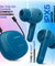 pTron Bassbuds Duo Pro TWS Earbuds with HD Mic (Blue)