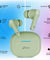 pTron Bassbuds Duo Pro TWS Earbuds with HD Mic (Light Green)