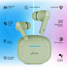 pTron Bassbuds Duo Pro TWS Earbuds with HD Mic (Light Green)