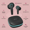 pTron Zenbuds Evo X2 in-Ear TWS Earbuds with Quad Mic & ENC Calls (Black)