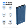 pTron Dynamo Vortex 10000mAh 22.5W Fast Charging Power Bank (Blue)